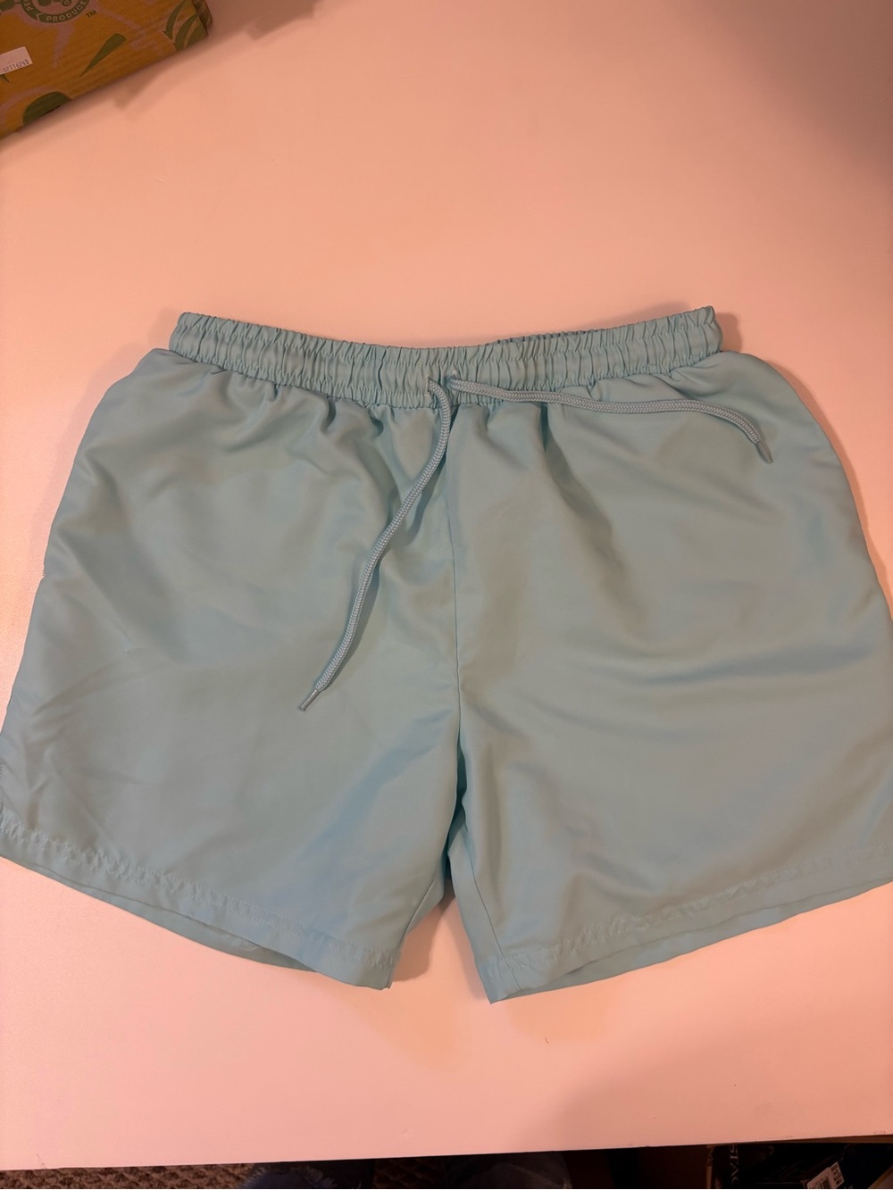 bcg Light aqua  Blue Athletic Shorts with Drawstring